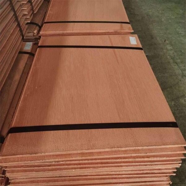 Copper Cathode Best Quality Copper Sheet Red Gold Color - Image 4